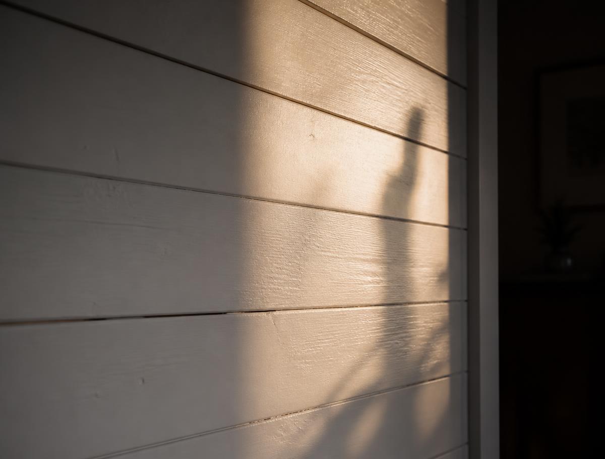 Shiplap carpentry detail